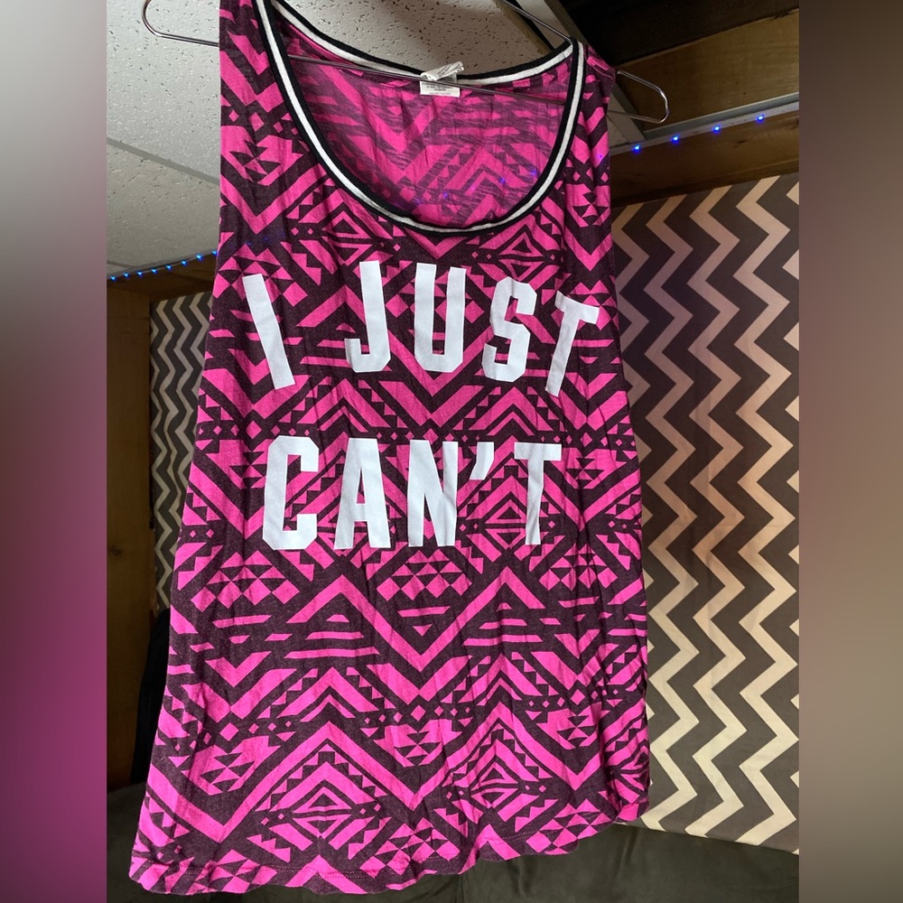 PINK I just can’t tank